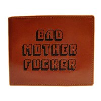 Bad Mother Fucker Brodert Lommebok BMF Wallet